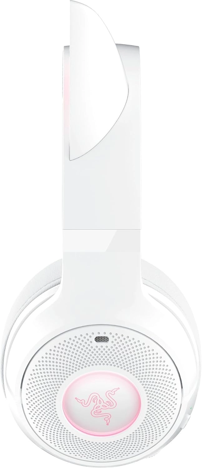 Słuchawki bezprzewodowe z mikrofonem Razer Kraken Kitty V2 BT White Nauszne Biały