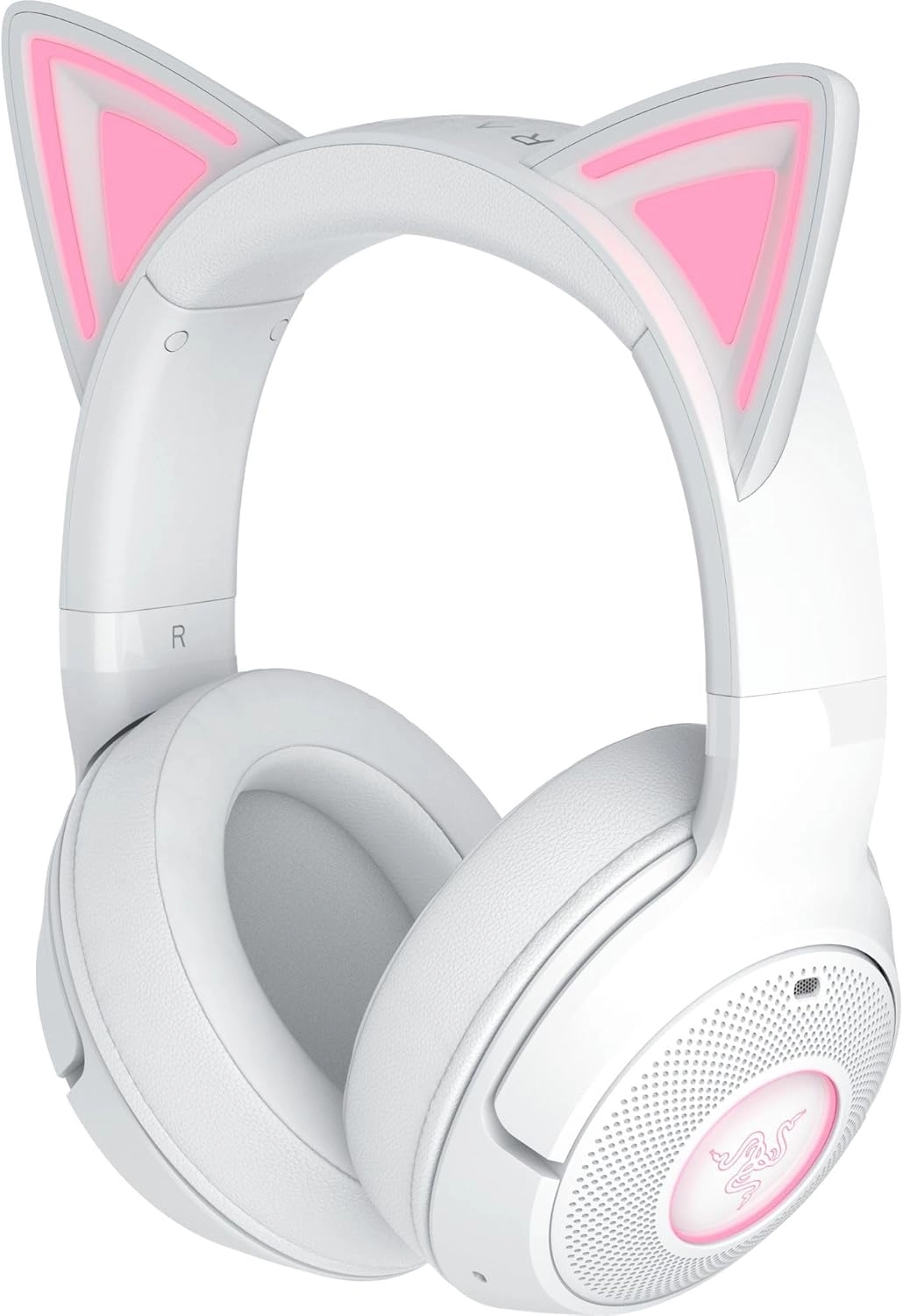 Słuchawki bezprzewodowe z mikrofonem Razer Kraken Kitty V2 BT White Nauszne Biały