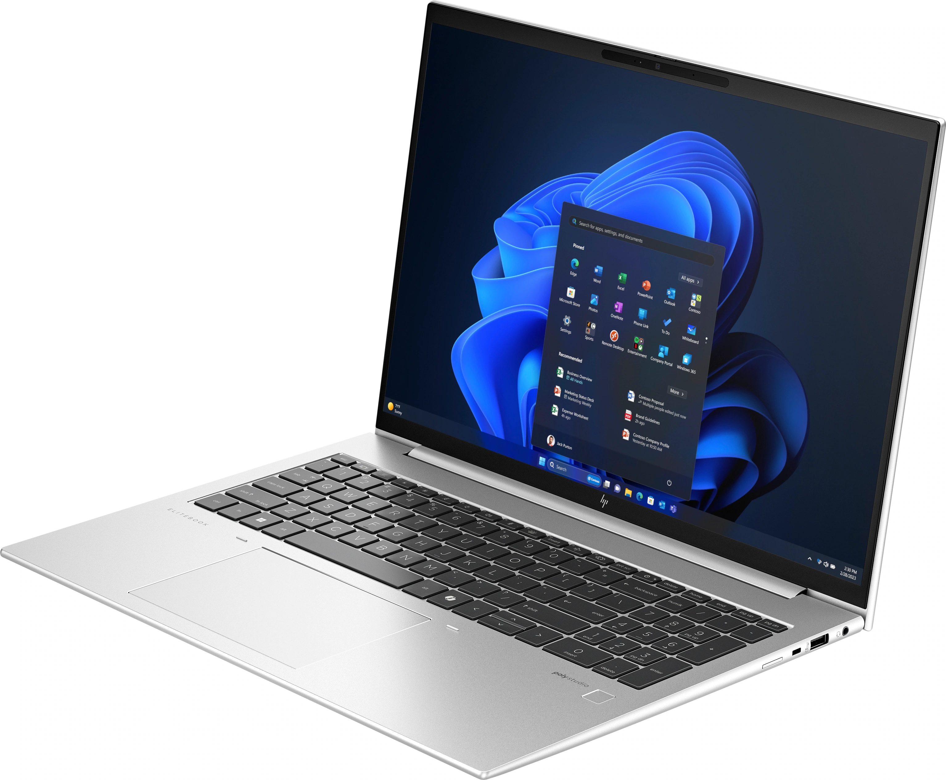 Laptop biznesowy HP EliteBook 865 G11 16" R5 8640HS 32GB RAM 1TB Dysk SSD Win11 Pro Srebrny