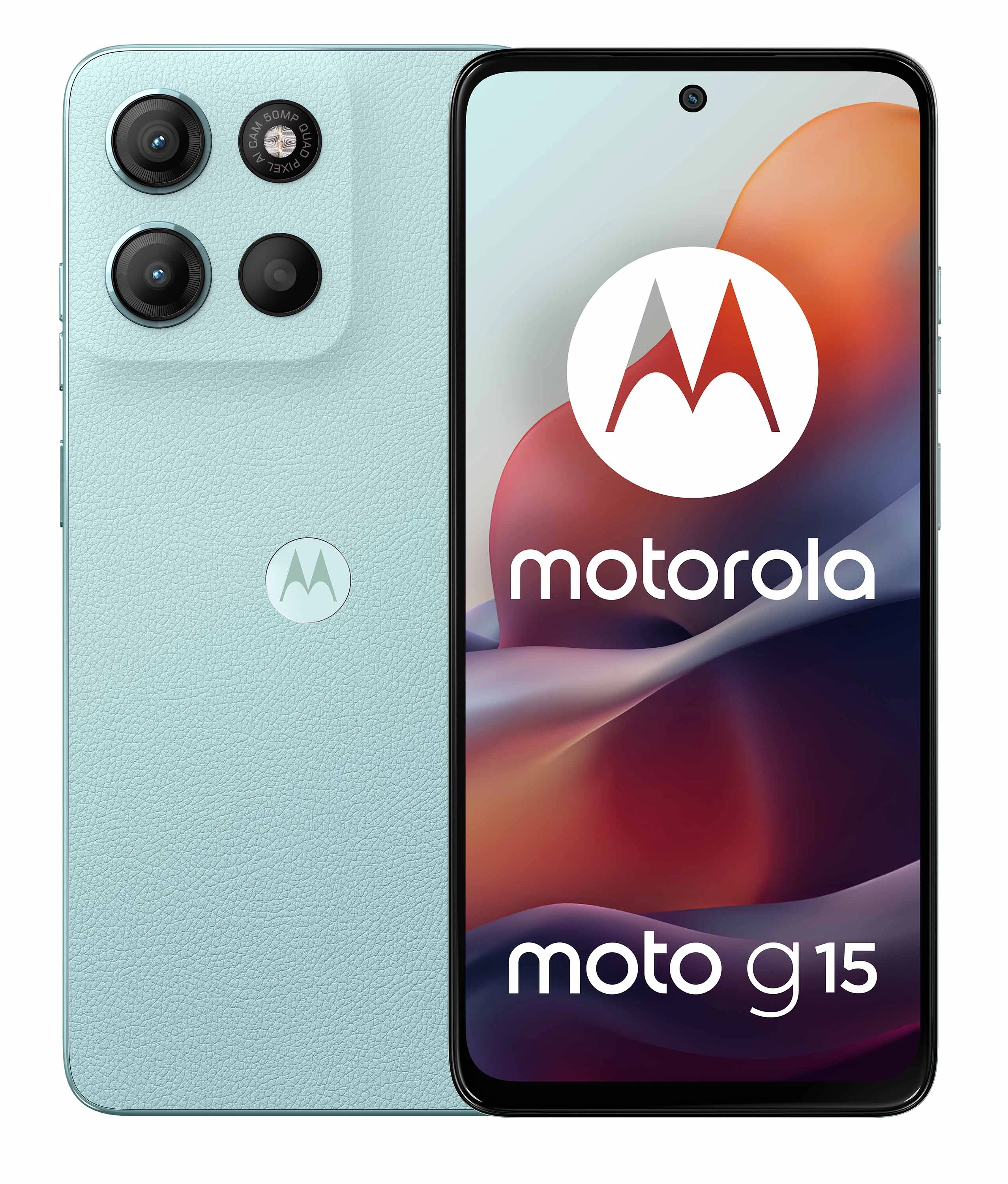 Smartfon Motorola moto G15 8/128GB 6,72" 50Mpix Seledynowy