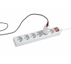 Listwa Hama 44223707 "STANDARD" 6 gniazd 1,5m Biały