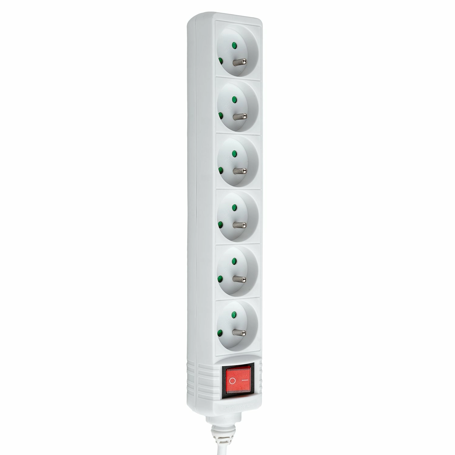 Listwa Hama 44223707 "STANDARD" 6 gniazd 1,5m Biały