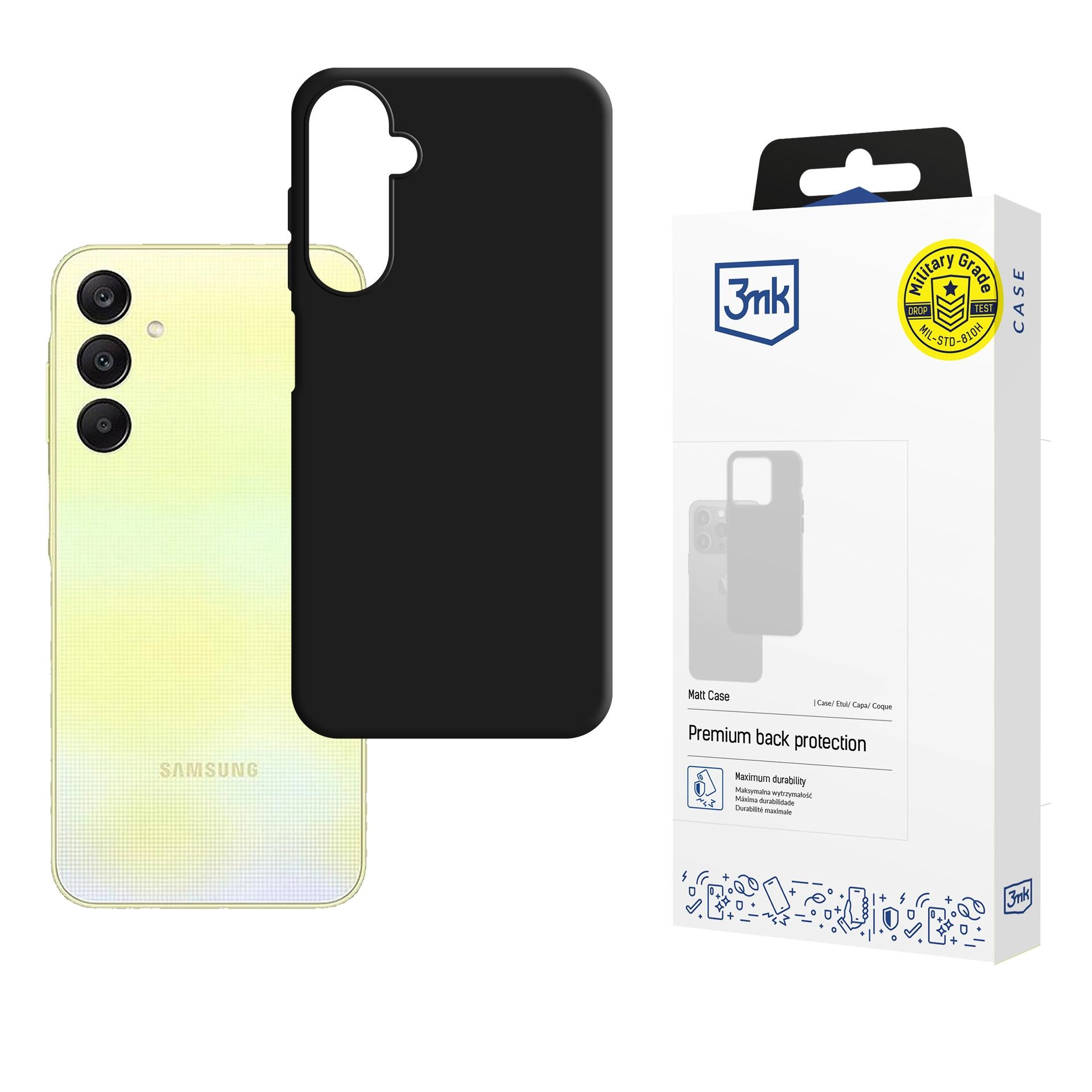 Etui 3mk Matt Case do Samsung Galaxy A26 5G Czarny