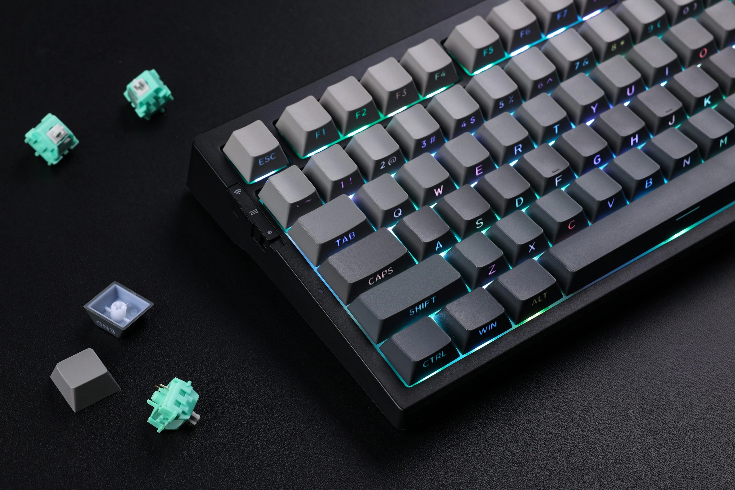 Klawiatura mechaniczna MCHOSE G75 Pro Cabbage Tofu Switch V2 Czarny