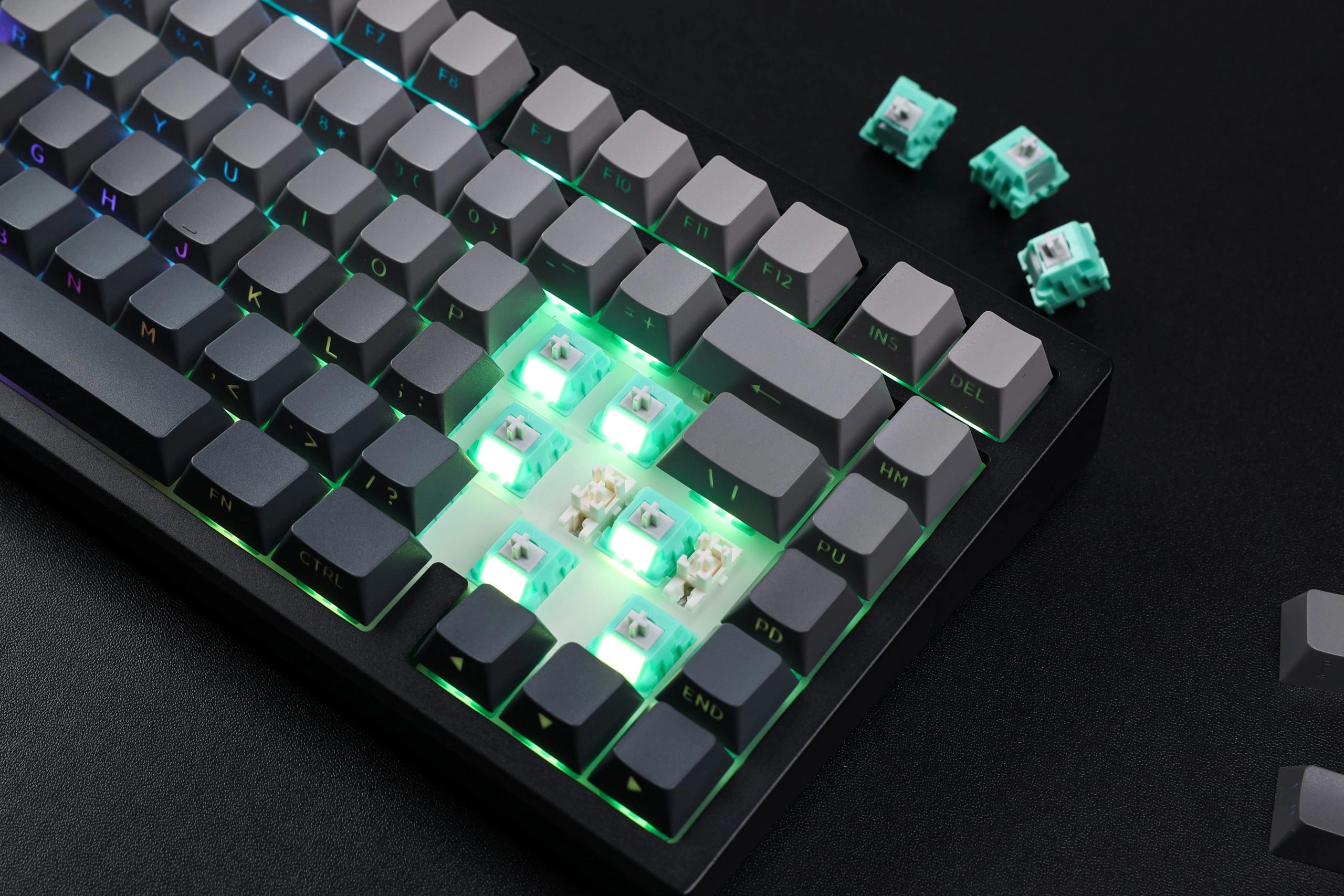 Klawiatura mechaniczna MCHOSE G75 Pro Cabbage Tofu Switch V2 Czarny