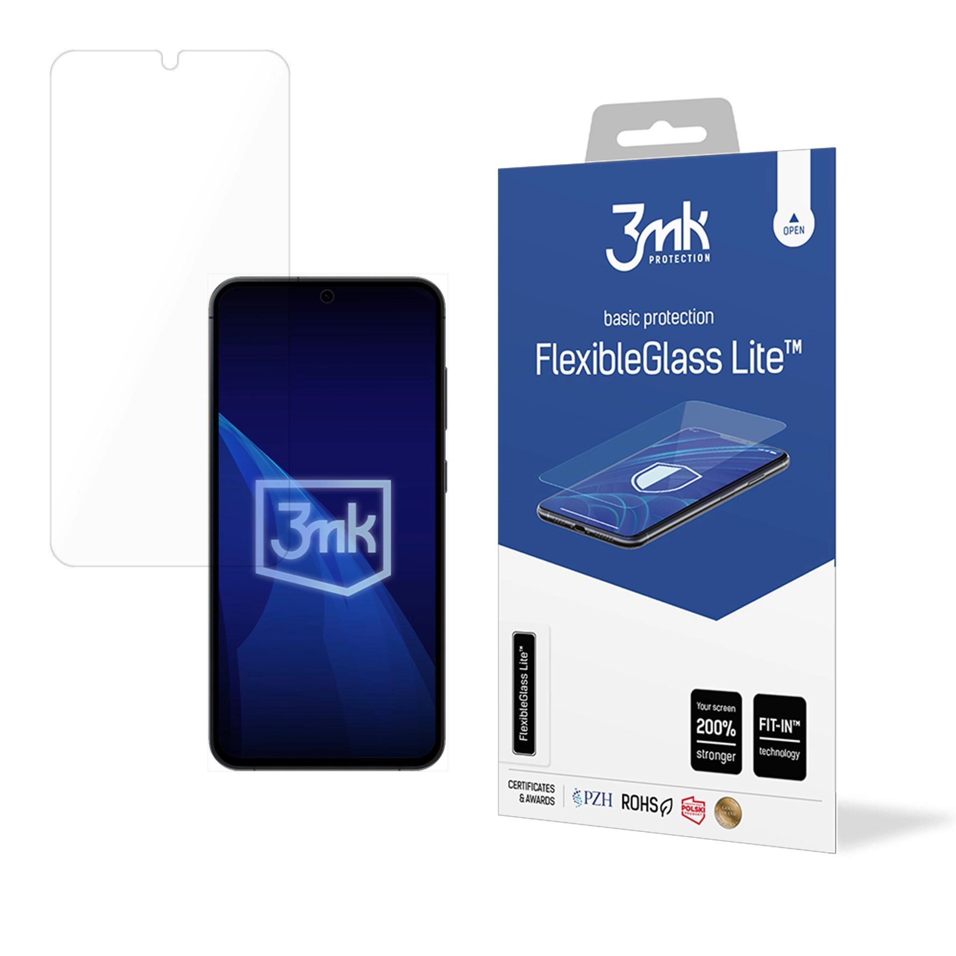 Szkło hybrydowe 3mk FlexibleGlass Lite do Samsung Galaxy S25