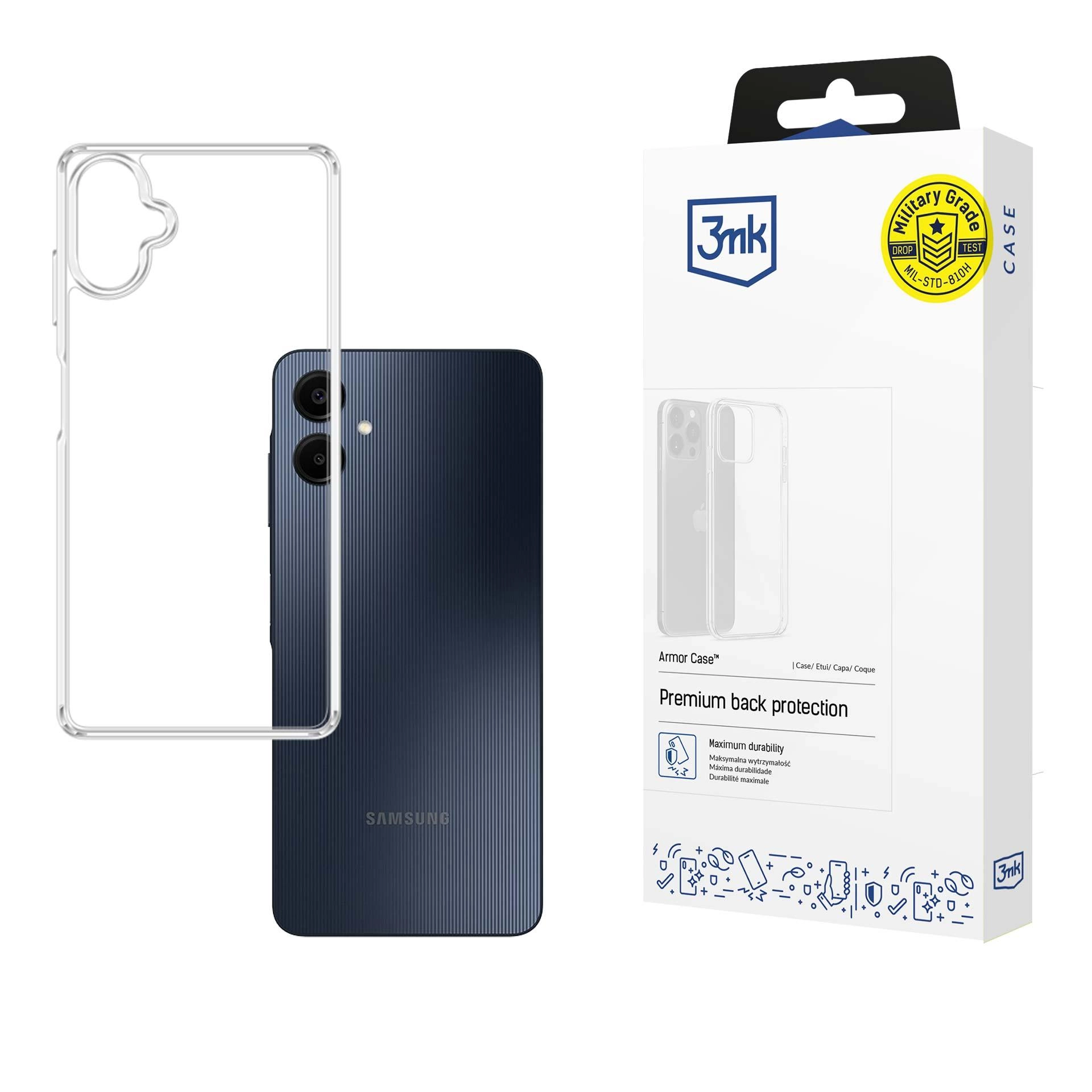 3mk Armor Case do Samsung Galaxy A06 Przezroczysty