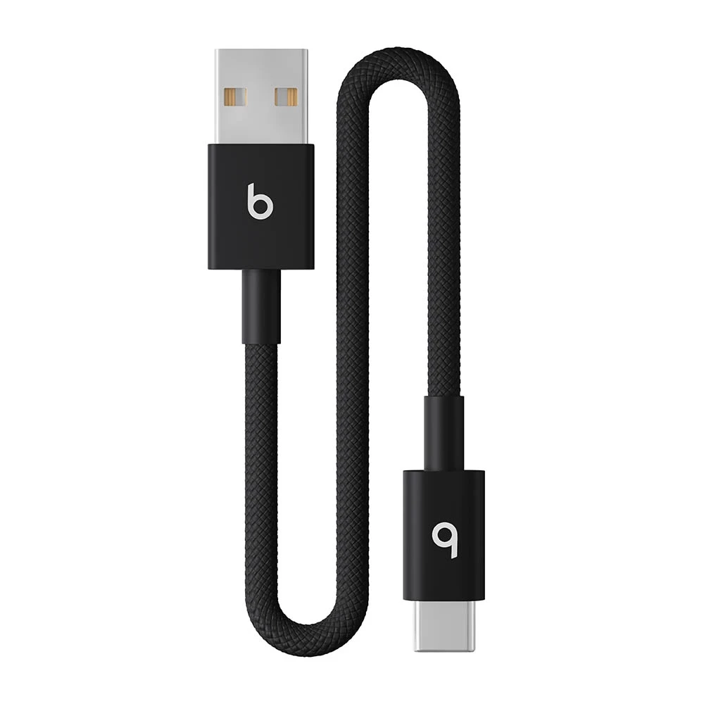 Kabel Beats Woven USB-A do USB-C 0,2m Czarny
