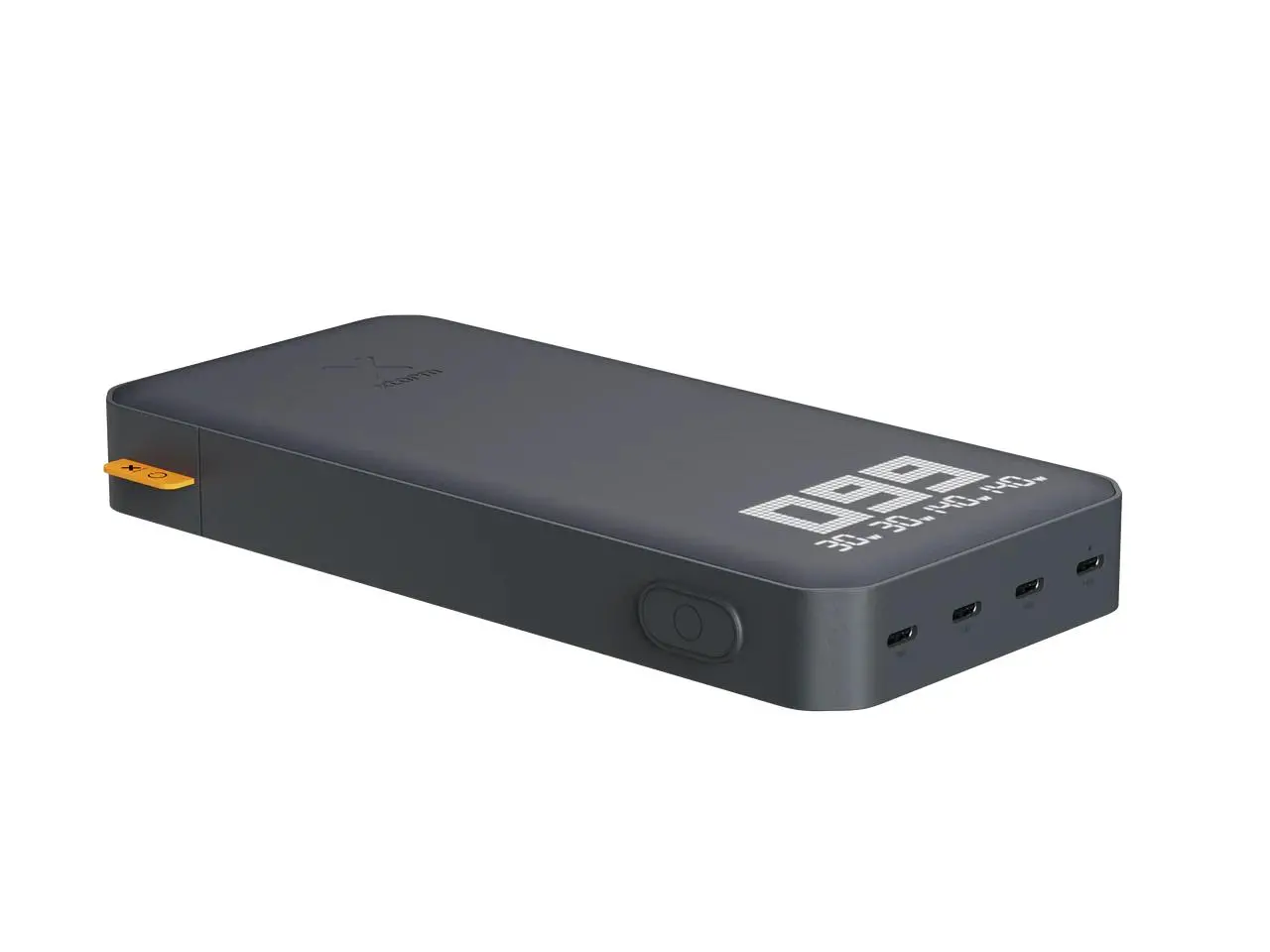 Powerbank Xtorm XB403 Titan Ultra 27000mAh 200W Czarny + Ładowarka XEC140 GaN2 Ultra 140W Biały