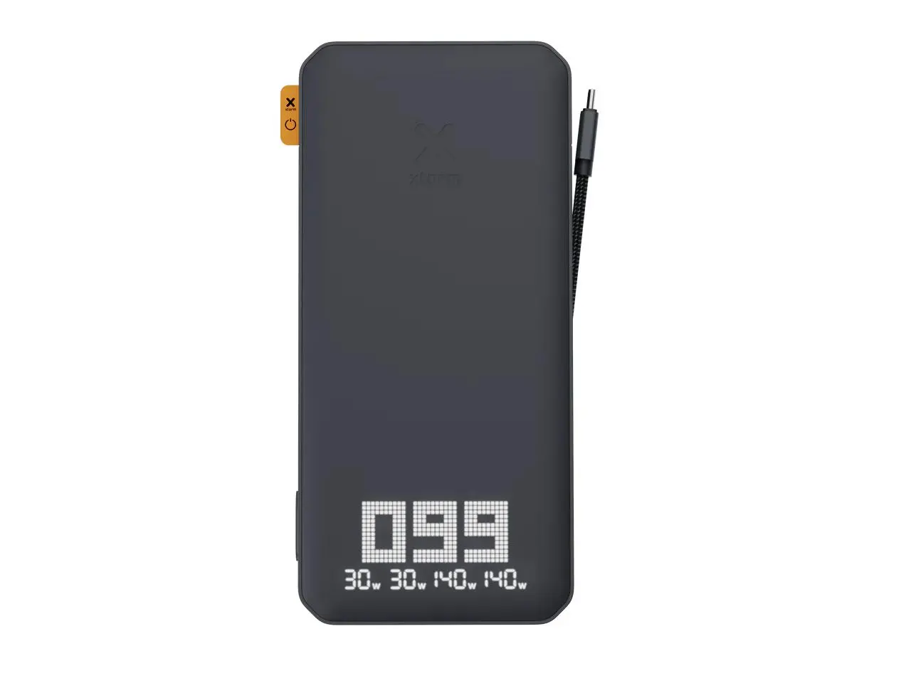Powerbank Xtorm XB403 Titan Ultra 27000mAh 200W Czarny + Ładowarka XEC140 GaN2 Ultra 140W Biały
