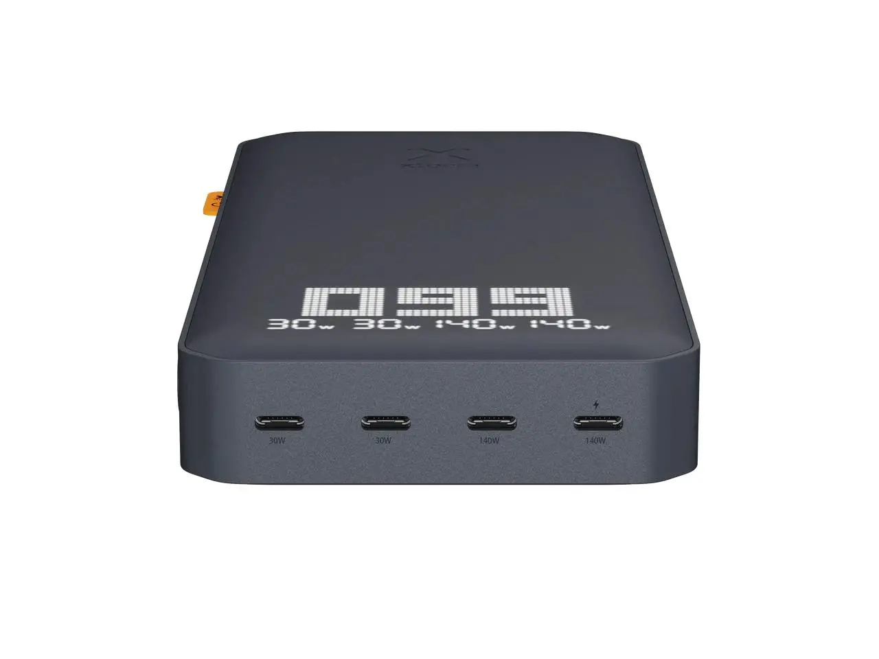 Powerbank Xtorm XB403 Titan Ultra 27000mAh 200W Czarny + Ładowarka XEC140 GaN2 Ultra 140W Biały