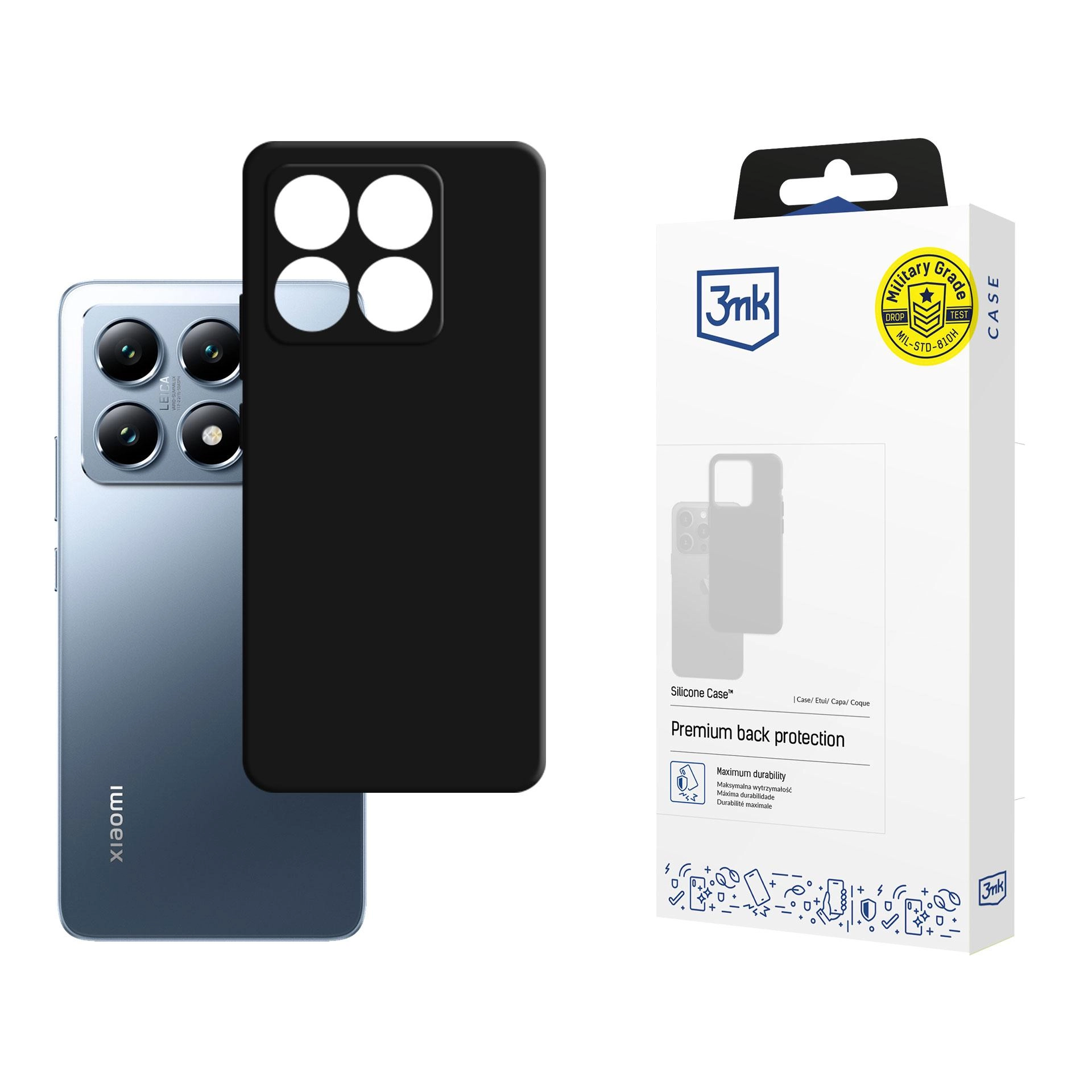 Etui 3mk Silicone Case do Xiaomi 14T Czarny