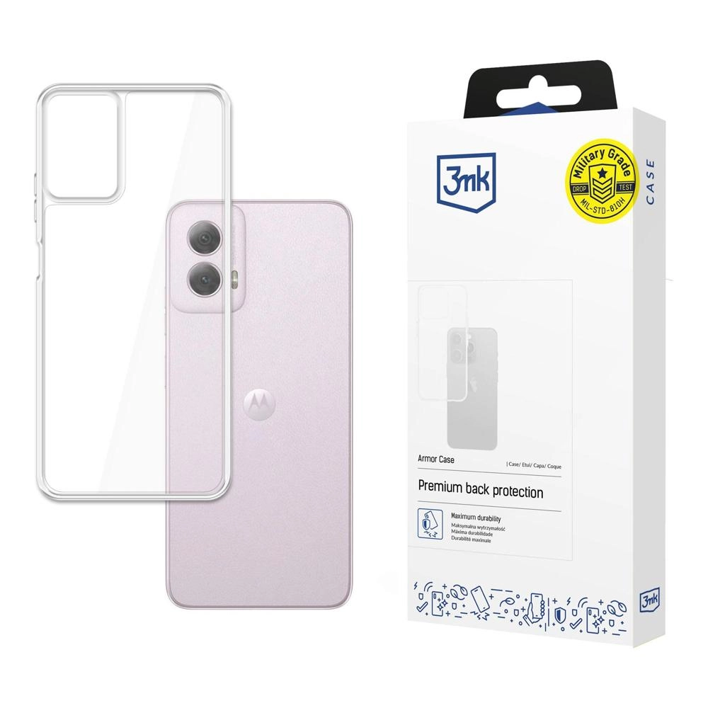Etui 3mk Armor Case do Motorola Moto G 5G 2024 Przezroczysty