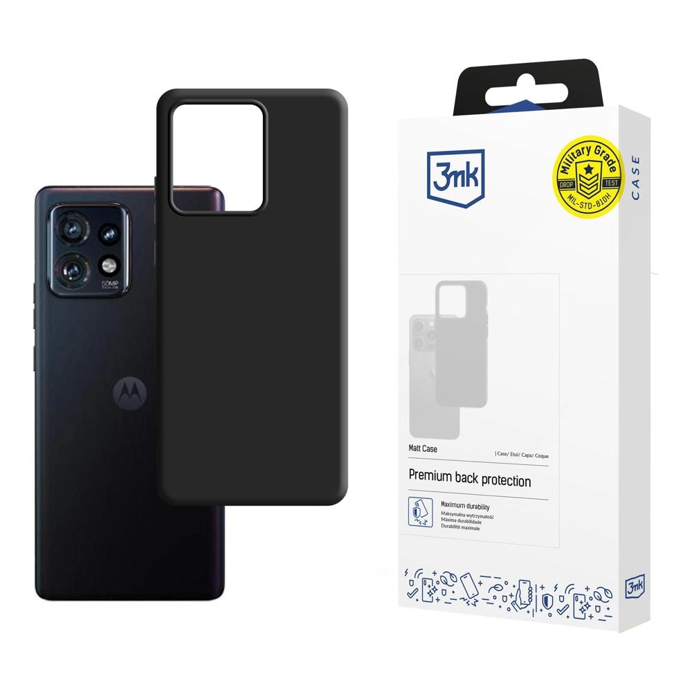 Etui 3mk Matt Case do Motorola Edge 40 Pro 5G Czarny