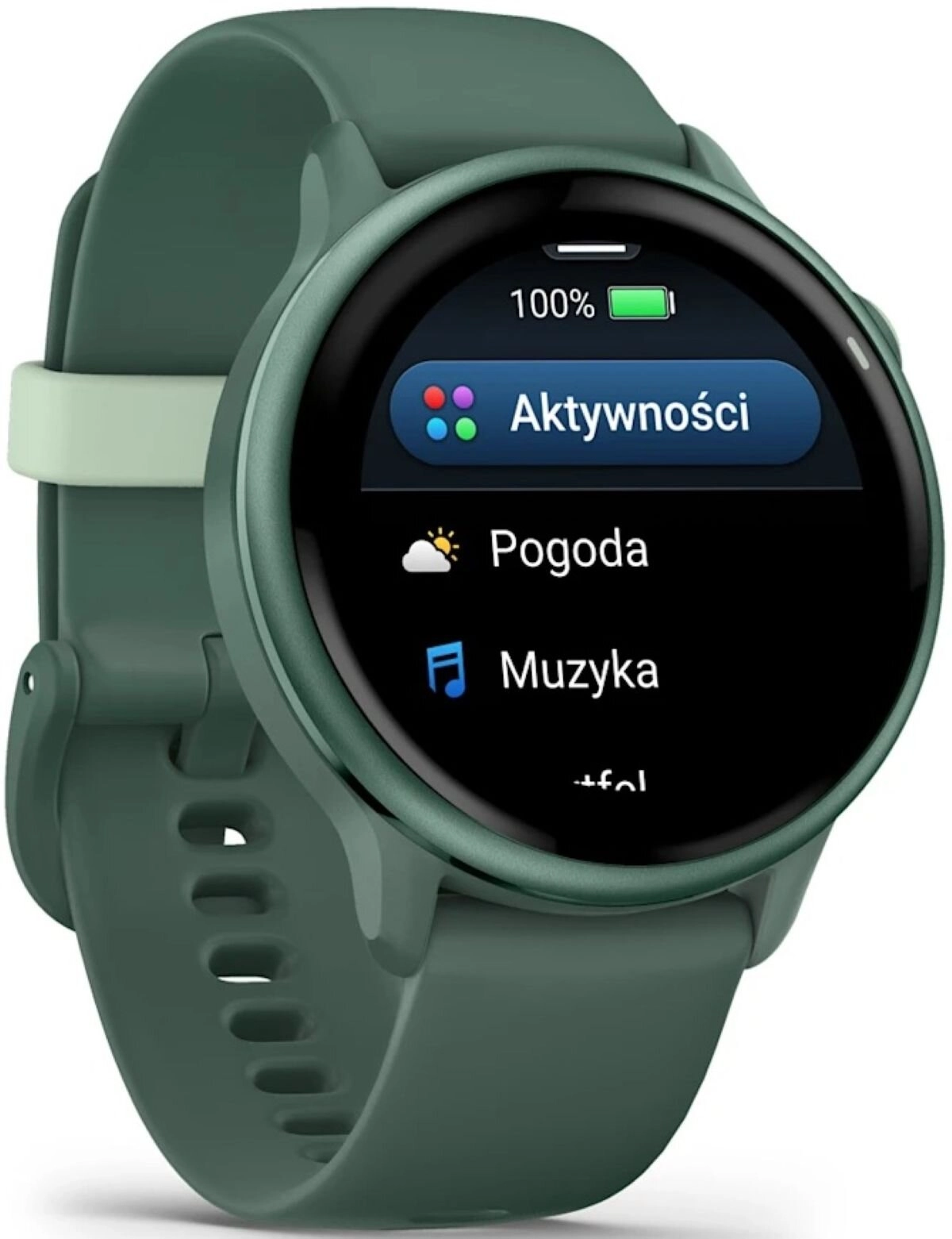 Smartwatch Garmin vivoactive 6 42mm Zielony
