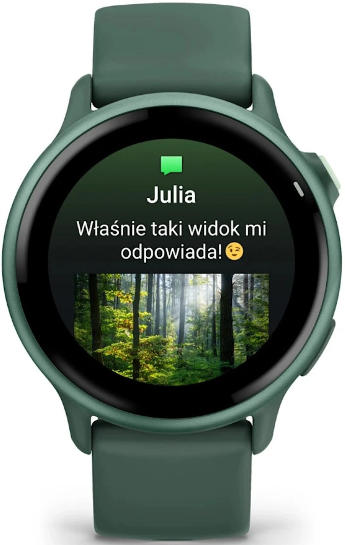 Smartwatch Garmin vivoactive 6 42mm Zielony