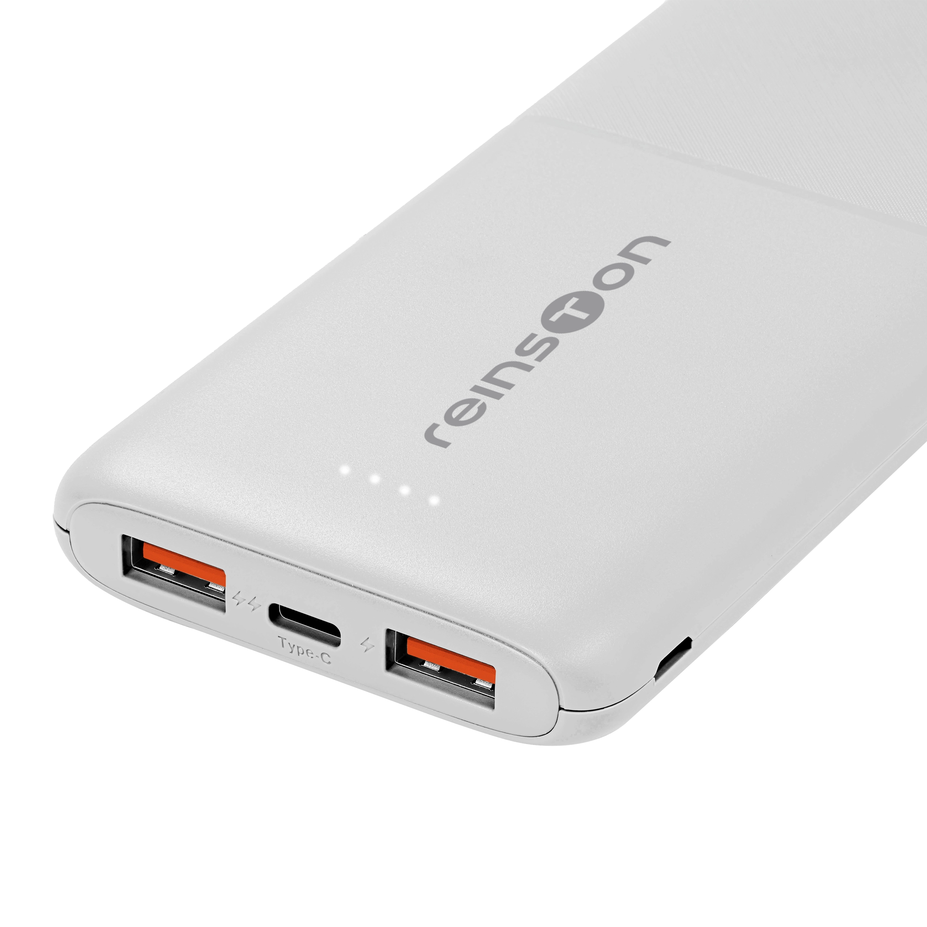 фото Внешний аккумулятор (пауэрбанк) Reinston 10000mAh PD 20W White (EPB1CAA20B) 1