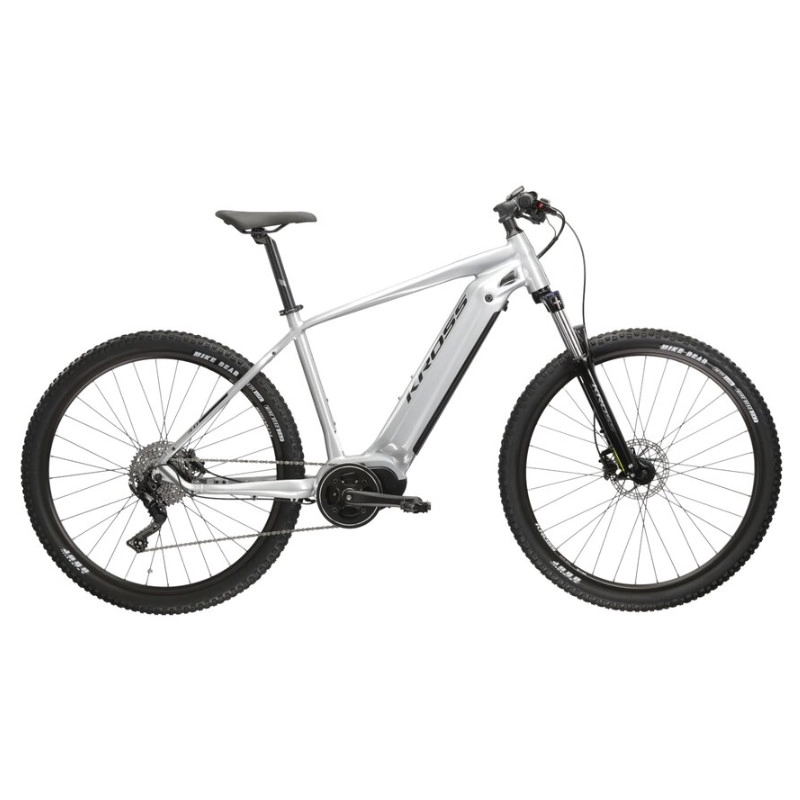 Rower elektryczny Kross Hexagon 3.0 M Srebrny