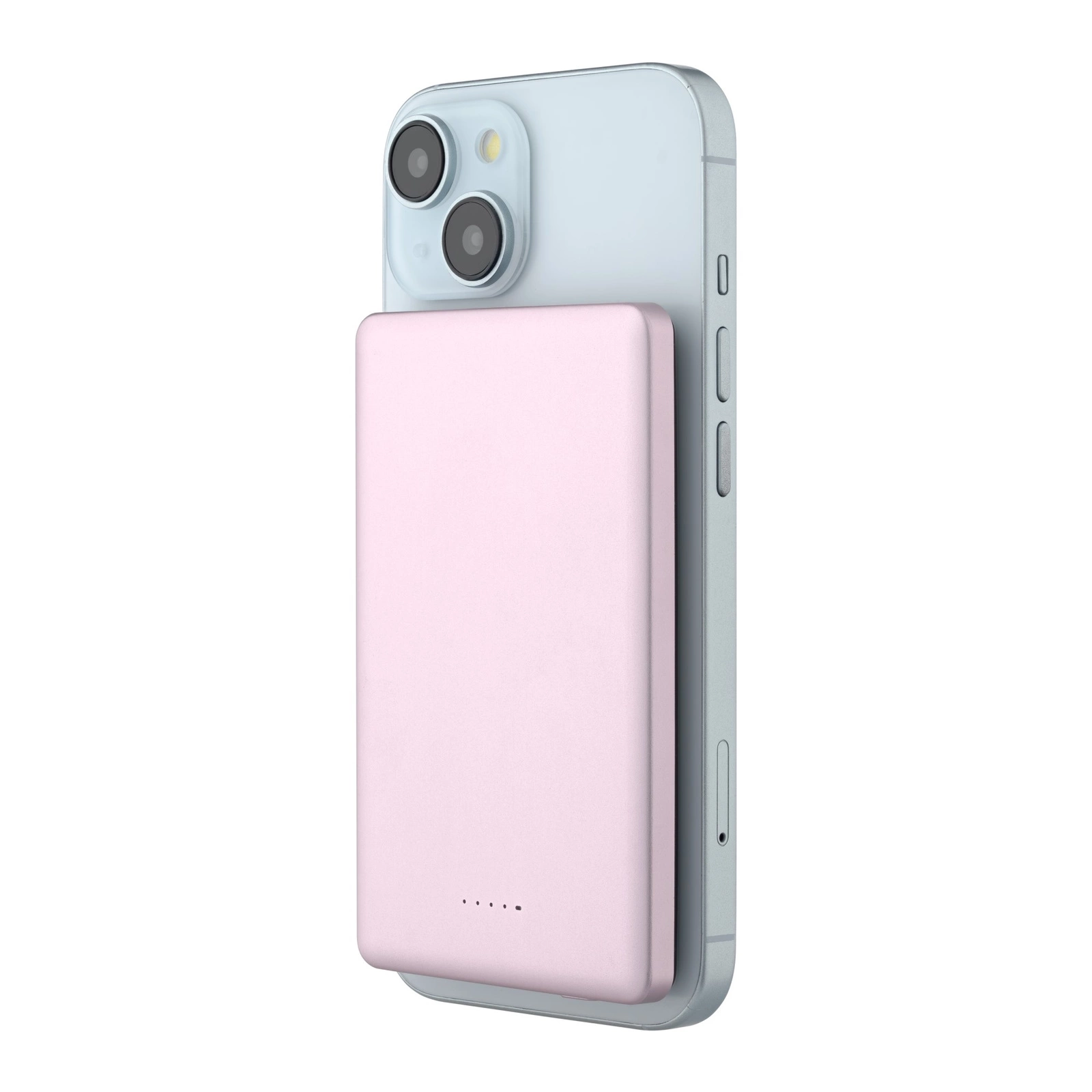 Powerbank QUALO QMPB5US1509 5000mAh 15W Różowy