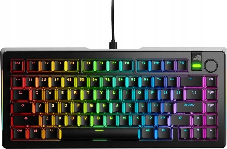 Klawiatura mechaniczna Glorious GMMK 3 Pro 75% Czarny