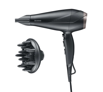 Suszarka do włosów Severin HT 0167 Jonizacja Dyfuzor Zimny nawiew 2300W 2 prędkości 3 temperatury