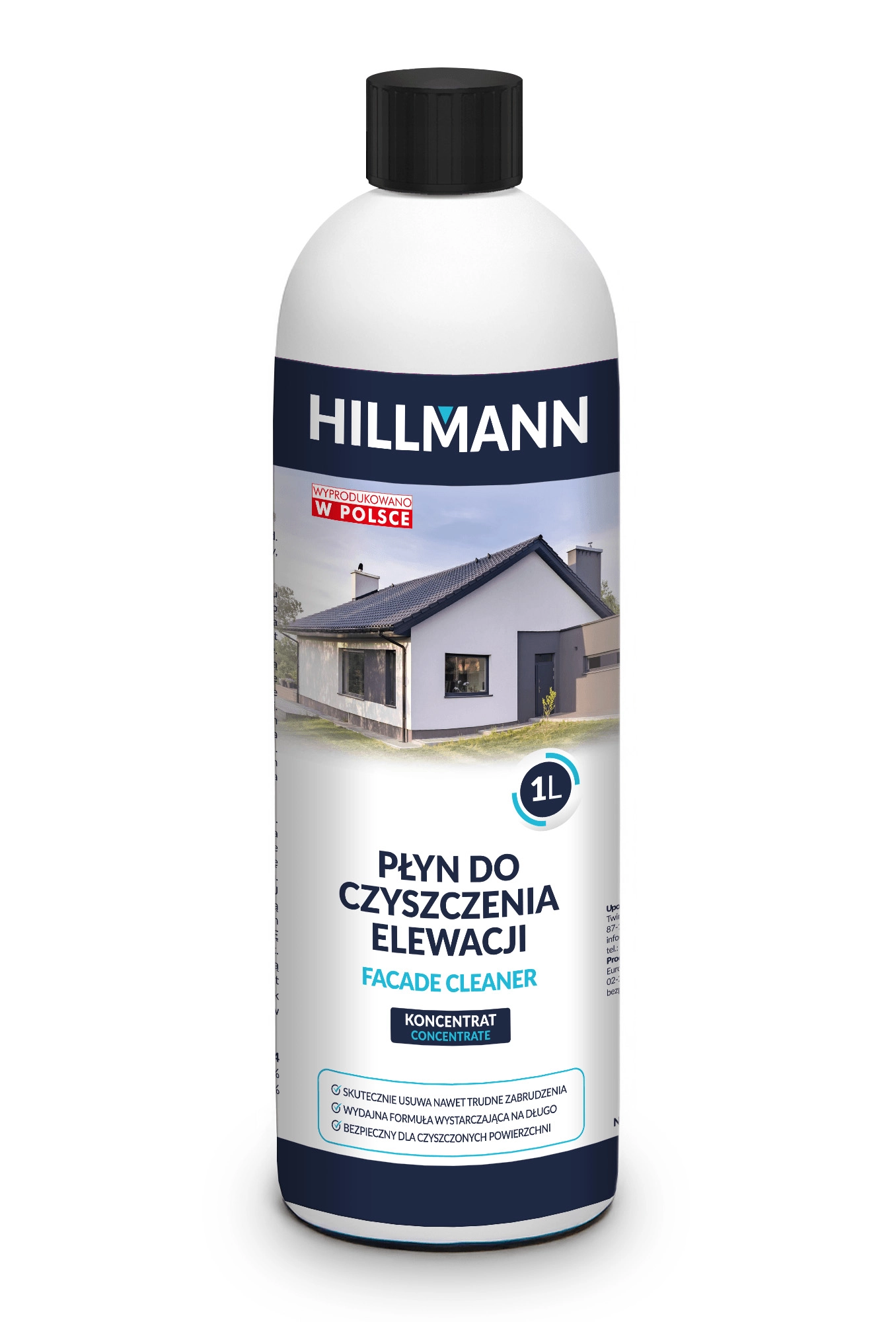 Płyn HILLMANN do czyszczenia elewacji AGDCHPEA01 1l