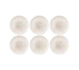 Zestaw talerzy Seltmann Liberty Krakelee 6 elementów 22,5cm