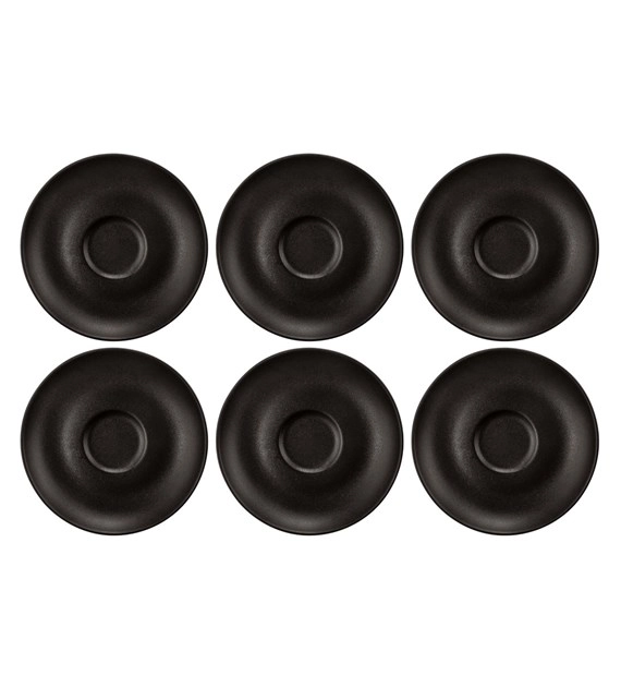 Seltmann Liberty Velvet Black 6 elementów 12cm