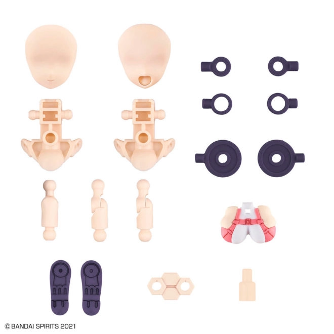 Model do składania Bandai 30MS OPTION PARTS SET 12 (COLOR A)