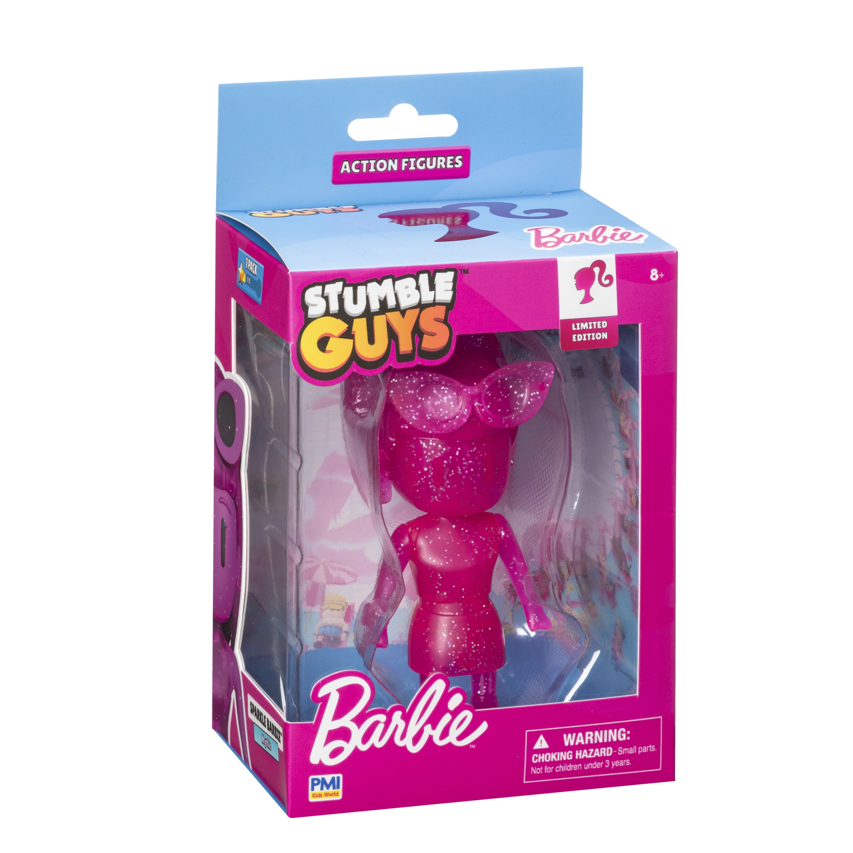 Figurka PMI Kids World Stumble Guys x Barbie Action Figure - Barbie Sparkle