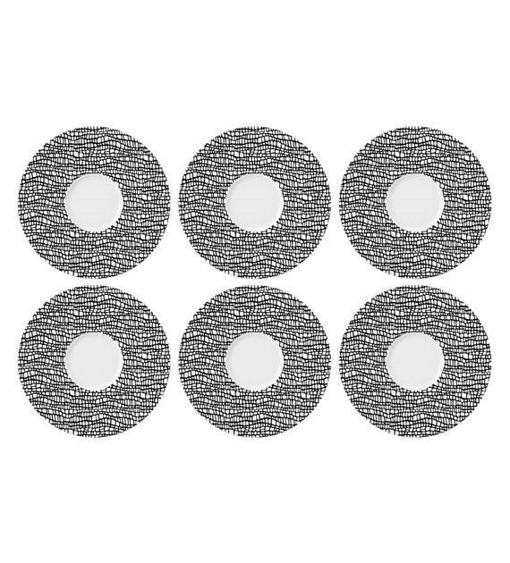 Zestaw spodków Seltmann Life Fashion Glamorous 6 elementów 16,5cm