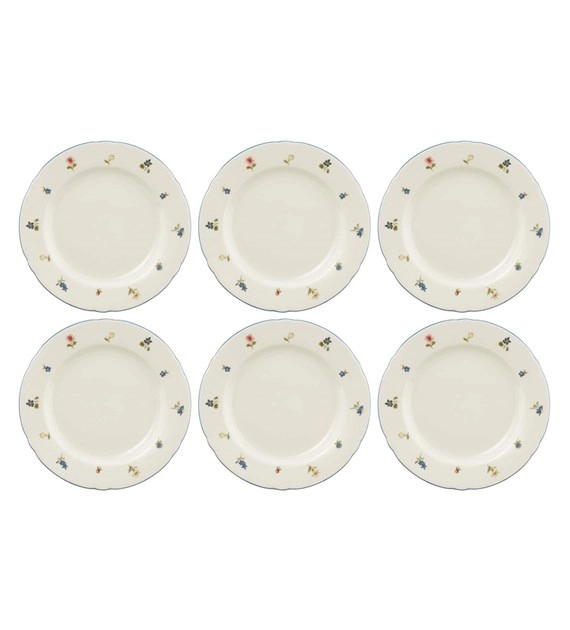 Zestaw talerzy Seltmann Marie-Luise 6 elementów 20cm