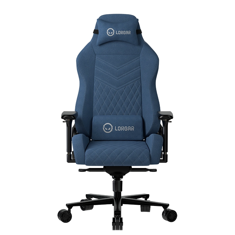Fotel Lorgar Ace 422 Gamingowy do 150kg Tkanina Niebieski
