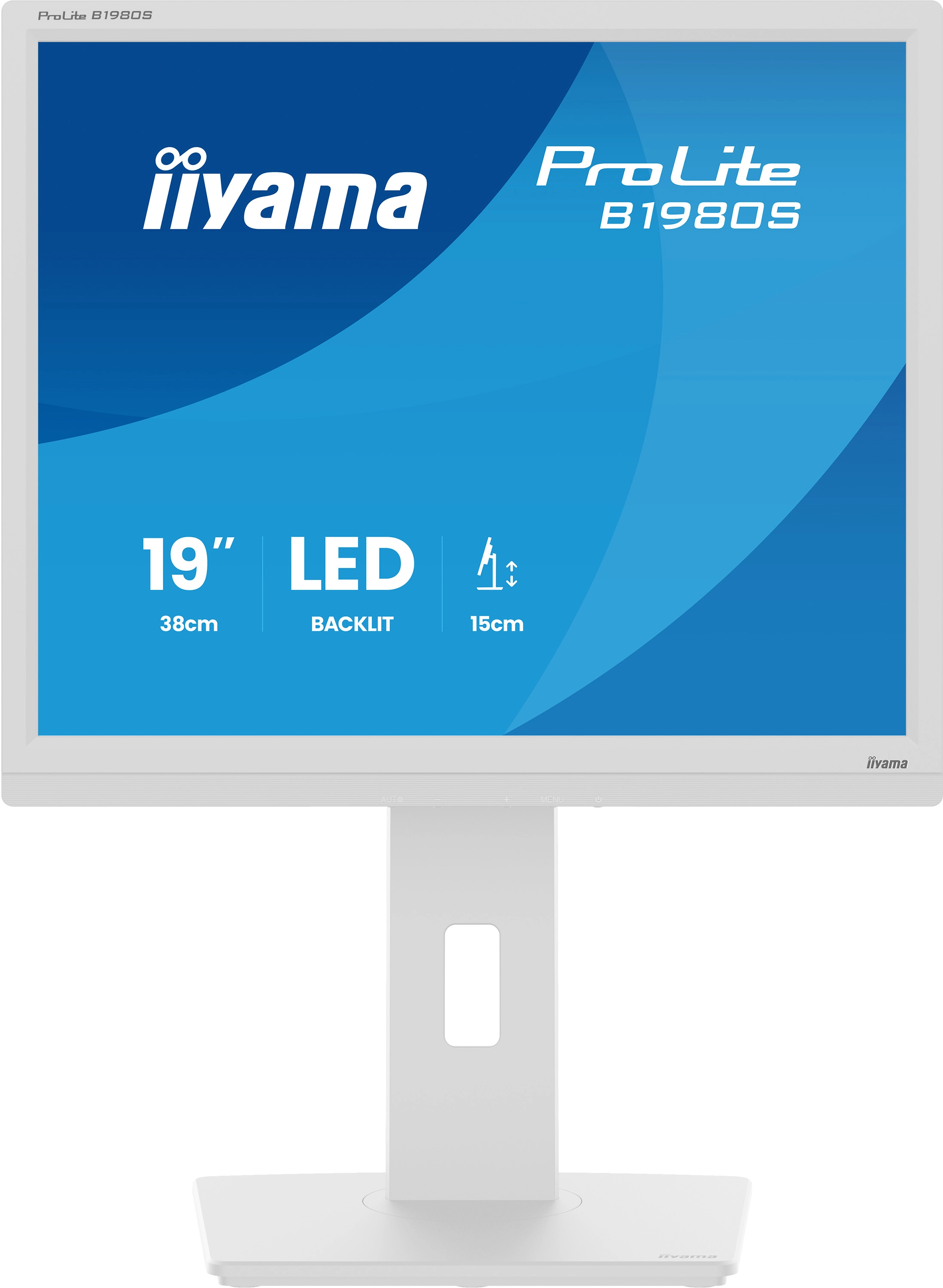 Monitor iiyama ProLite B1980S-W1 19" TN HD 75Hz 3ms