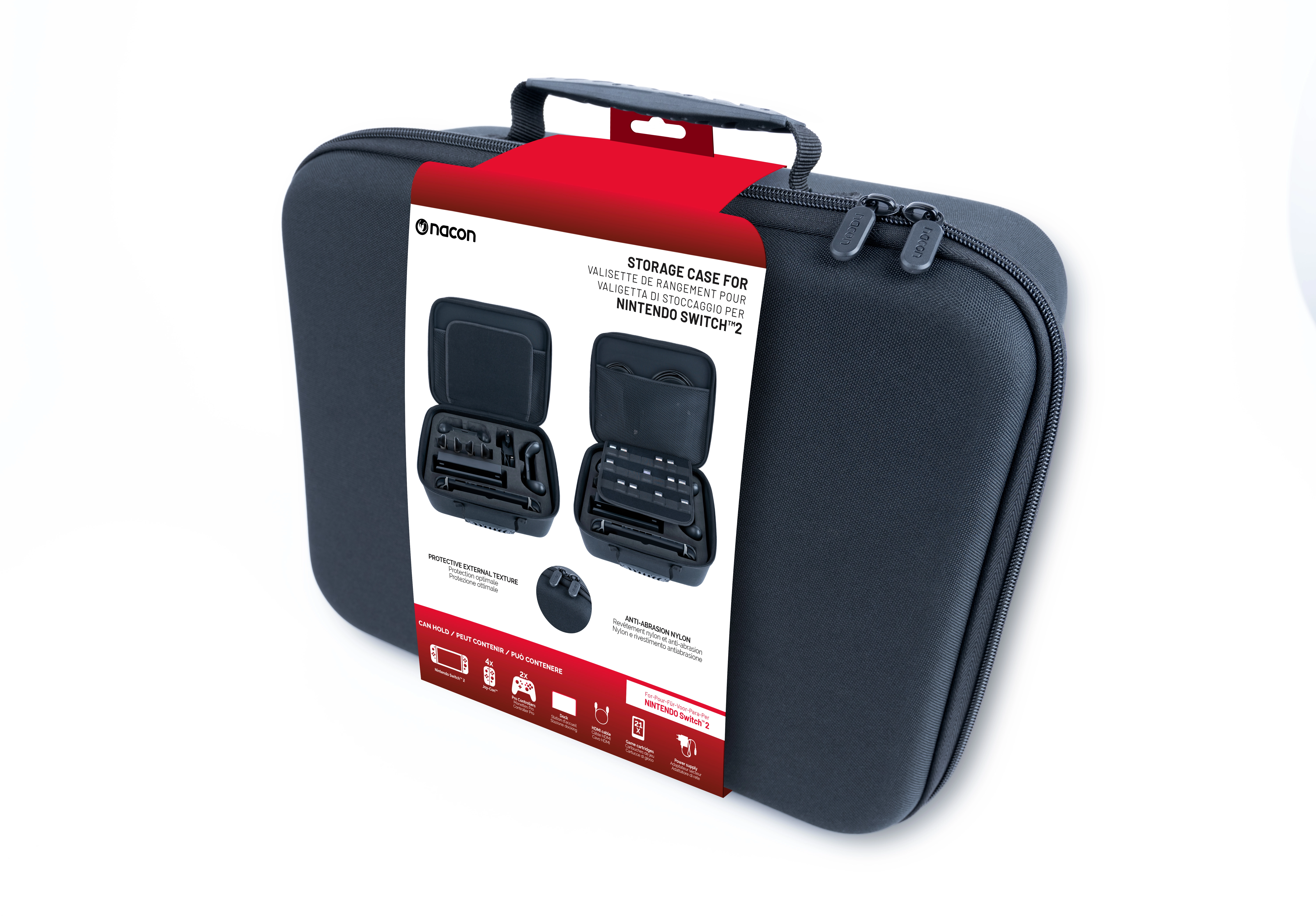 Etui Nacon Storage Case Duża walizka na konsolę i akcesoria Nintendo Switch 2