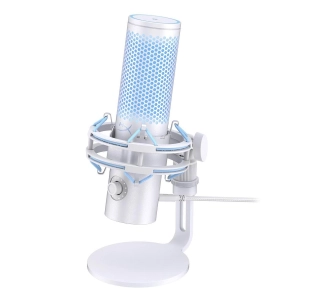 Mikrofon HyperX Quadcast 2 Przewodowy Pojemnościowy Biały