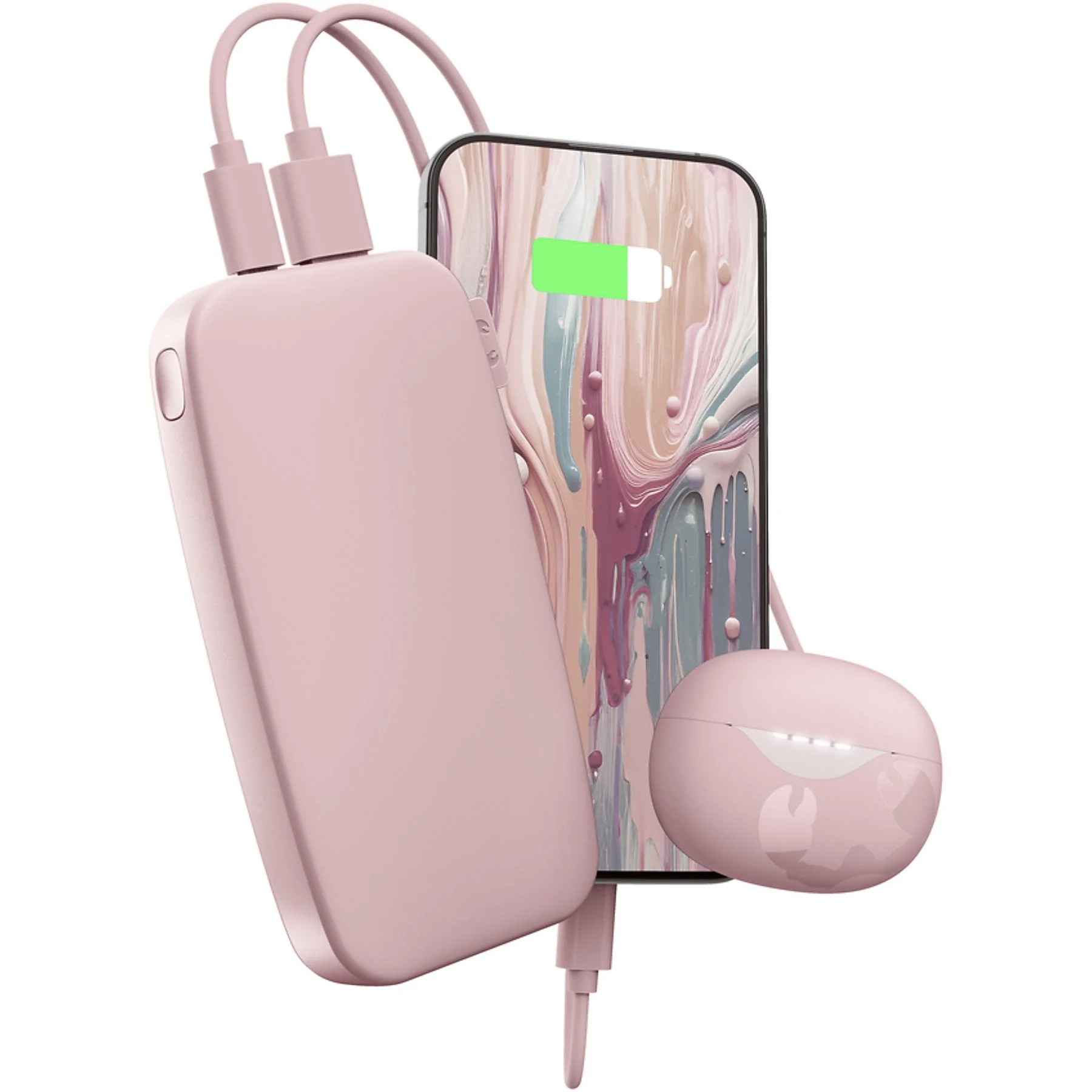 Powerbank Fresh 'n Rebel 2PB12100PP 12000mAh 20W Past Pink