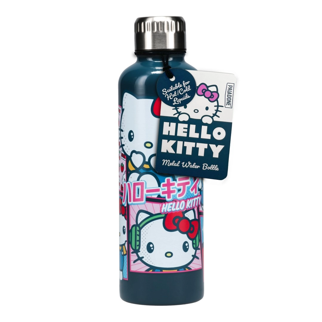 Butelka Paladone Metal Water Bottle Hello Kitty