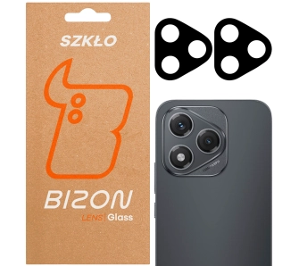 Szkło ochronne Bizon na aparat Silk Lens do Honor 400 Lite 5G 2 sztuki