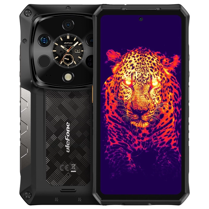Smartfon uleFone Armor 28 Ultra Thermal 16/1TB Funkcje AI 6,67 120Hz 50Mpix Czarny