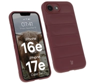 Bizon Tur do iPhone 16e/17e Burgundowy