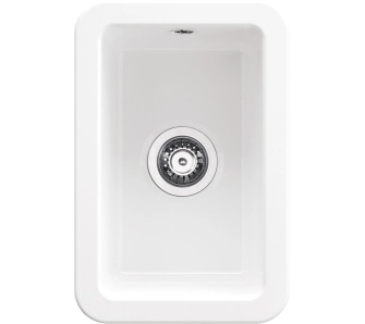 Zlewozmywak Deante Lumi ZCU_610A Ceramiczny Biały