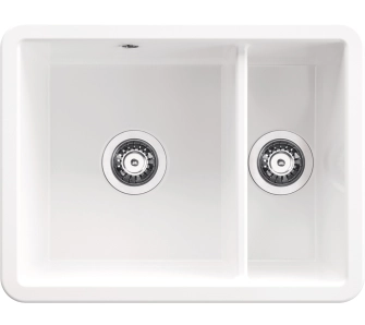 Zlewozmywak Deante Lumi ZCU_6503 Ceramiczny Biały