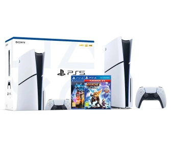 Konsola Sony PlayStation 5 Slim D Chassis (PS5) 1TB z napędem + Concrete Genie + Ratchet & Clank
