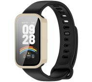 Bizon ze szkłem do  Xiaomi Mi Smart Band 9 Active / Xiaomi Redmi Band 3 beżowy