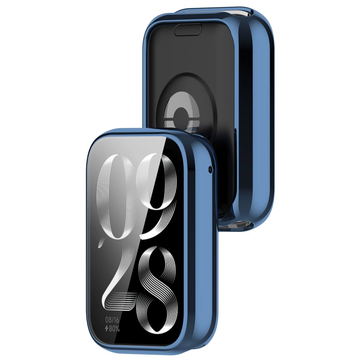 Nakładka na tarczę Bizon Felipe do Xiaomi Mi Smart Band 9 Pro niebieski