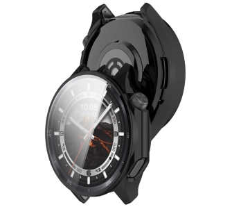 Nakładka na tarczę Bizon Felipe do OnePlus Watch 3 / Oppo Watch X2 czarny