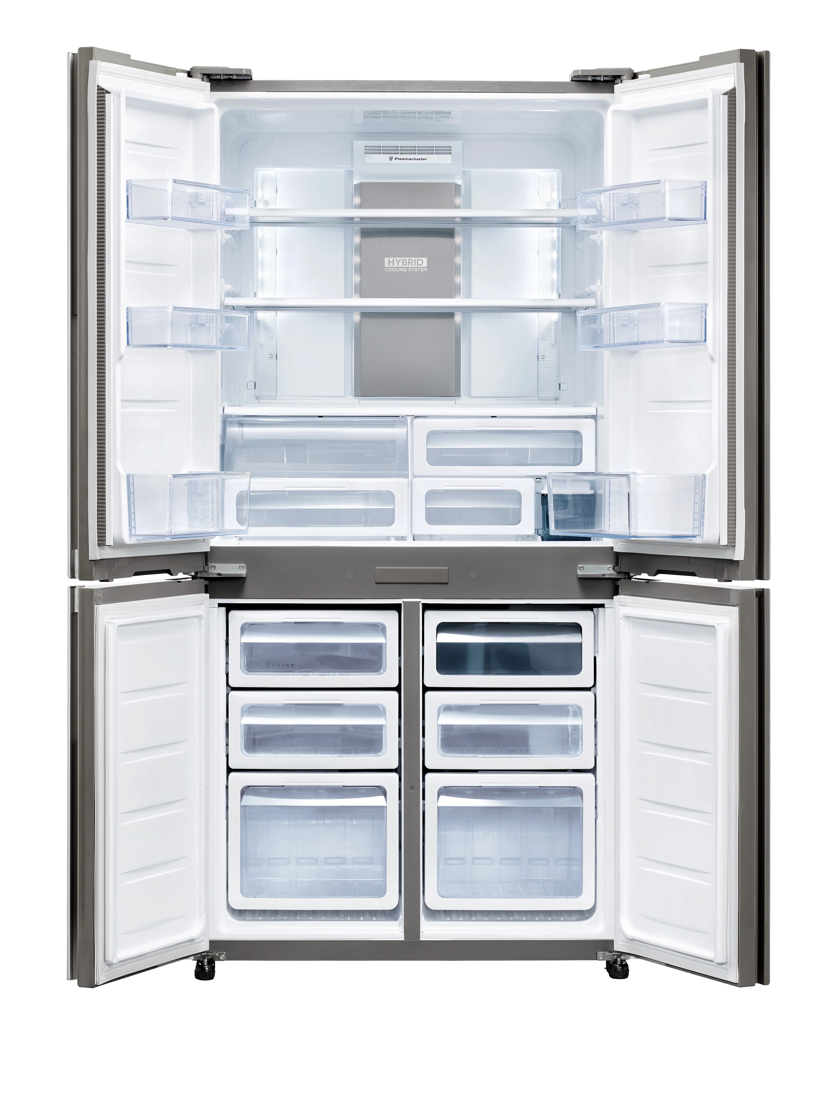 Lodówka Sharp SJ-MP820C-SL Pełny No Frost 183cm Ciemny grafit mat
