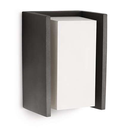 Philips Bridge wall lantern antracit 1x15W 230V 16351/93/16