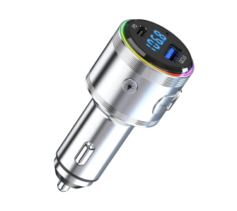 Transmiter FM 3mk Hyper Car Power 48W Silver